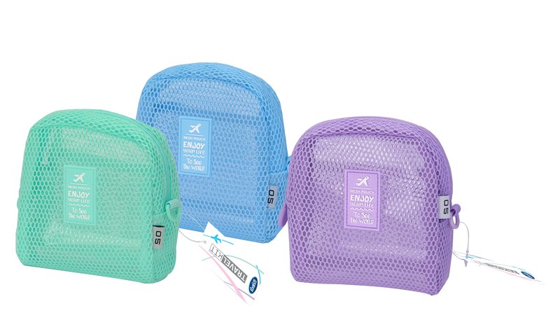 Zip bag beauty piccola - colori assortiti
