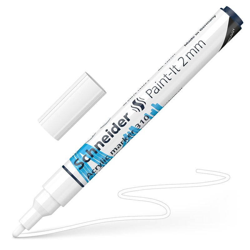 Marcatore acrilico Paint it 2mm - bianco