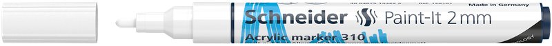 Marcatore acrilico Paint it 2mm - bianco