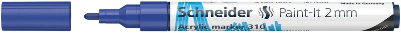Marcatore acrilico Paint it 2mm - blu