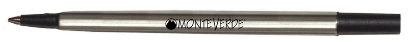Refill per roller Parker - inchiostro nero - punta Fine - blister 2 pezzi