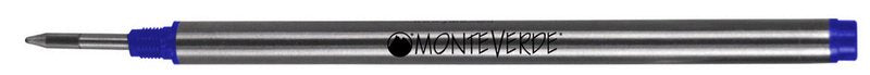 Refill per roller MontBlanc - inchiostro blu - punta Fine - blister 2 pezzi