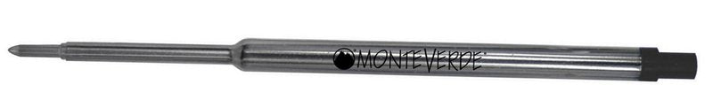 Refill per penna a sfera Waterman - inchiostro nero - punta Media - blister 2 pezzi
