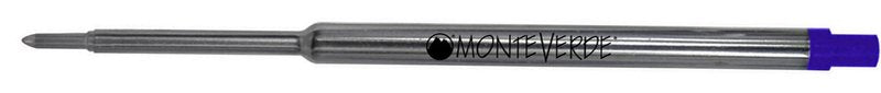 Refill per penna a sfera Waterman - inchiostro blu - punta Media - blister 2 pezzi