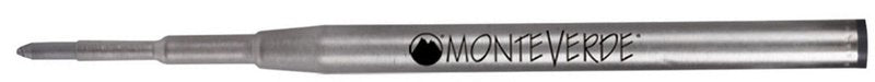 Refill per penna a sfera MontBlanc - inchiostro nero - punta Media - blister 2 pezzi