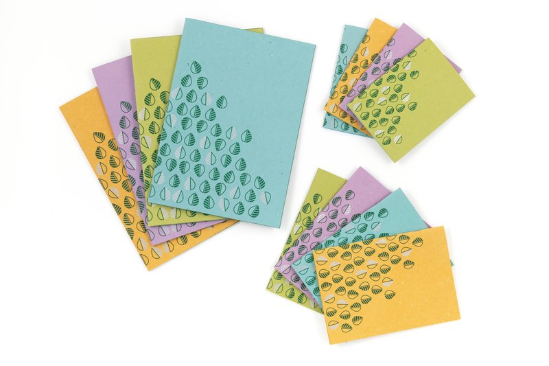 Quaderno I Love Green - Rigatura 1R - Righe - carta paglia + riciclata 100% - 80g - A4 - copertine assortite