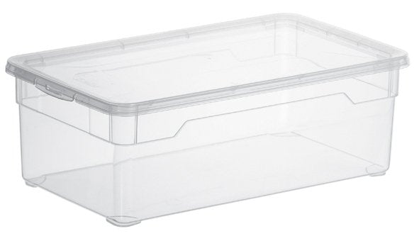 Scatola Clearbox 5L - per scarpe - bianco