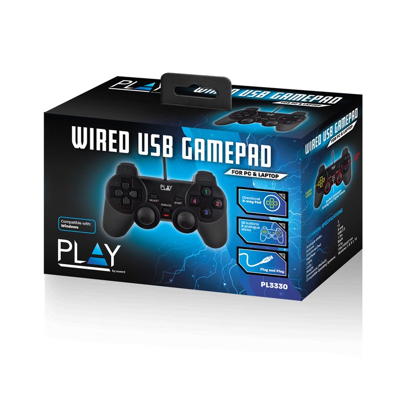 Gamepad USB cablato per PC