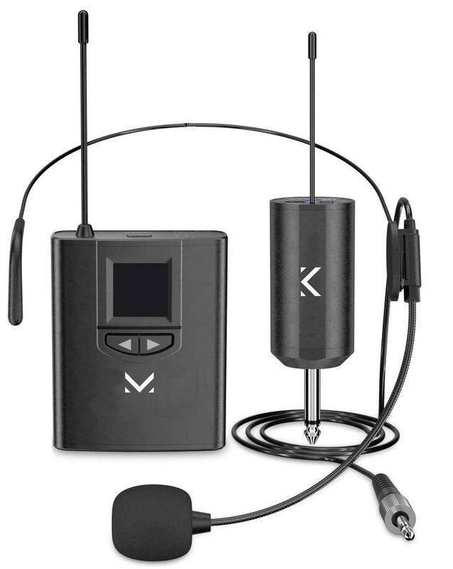 Microfono con archetto wireless UHF