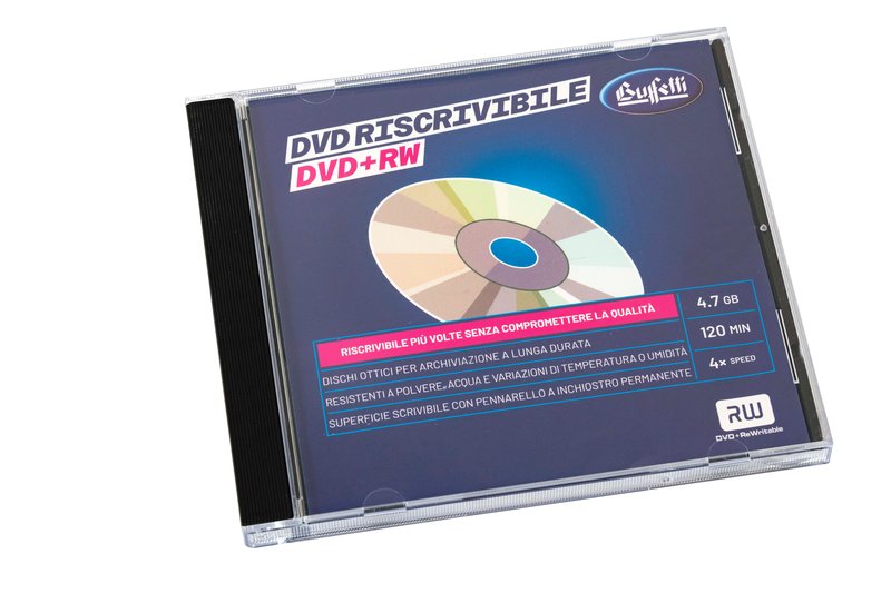 Buffetti - DVD+RW riscrivibile - 4,7 GB - jewel case - Silver