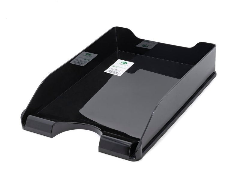 Vaschetta portacorrispondenza - plastica rigenerata - nero