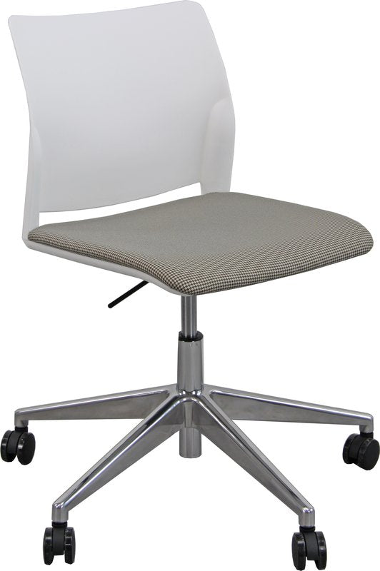 Sedia Elda schienale bianco