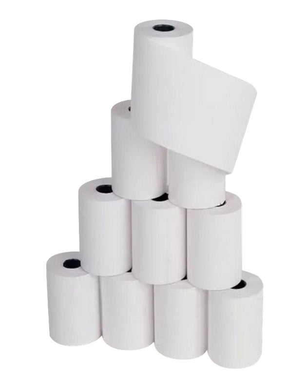 Rotoli pos in carta termica 57 mm x 20 m x 12 mm - 55 g - SENZA BISFENOLI