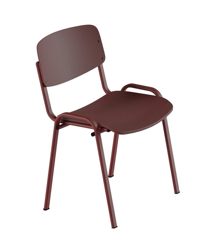 Sedia visitatori/attesa /collettività Wait melanzana