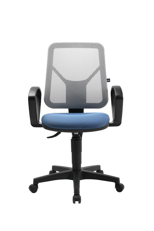 Sedia operativa Square blu