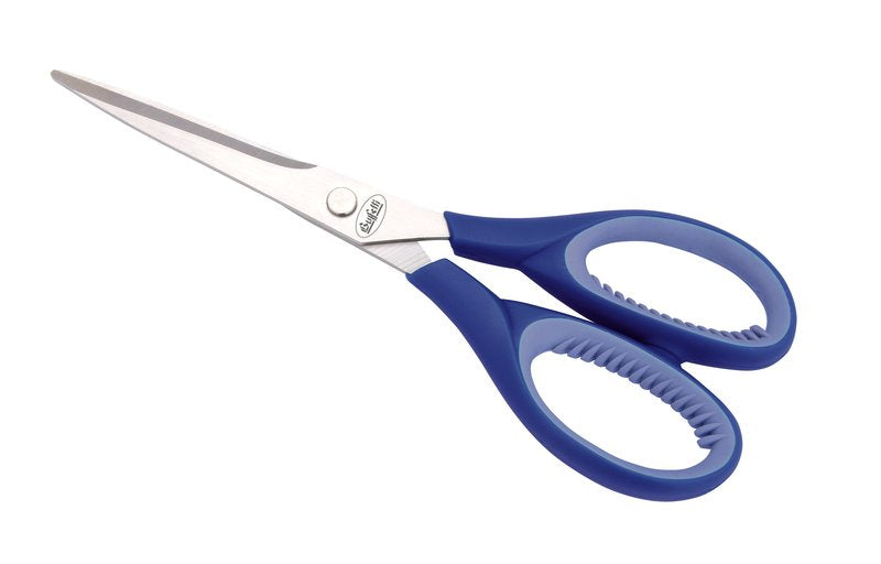 Forbici impugnatura simmetrica soft antiscivolo - Lunghezza lama 21 cm - colori assortiti
