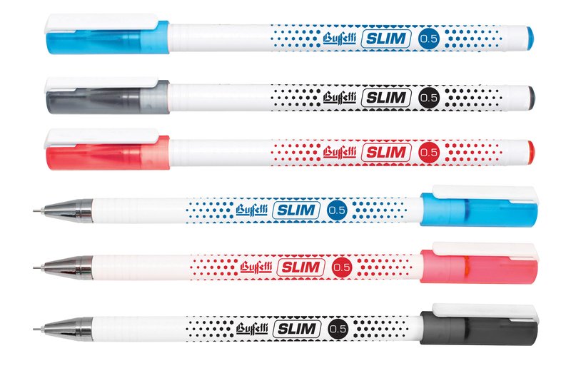 Penna gel a sfera slim - colore rosso