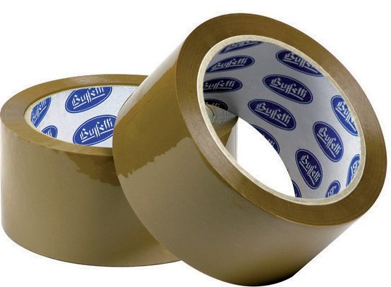Nastro da imballo - PPL silenzioso - 50 mm x 66 m - avana
