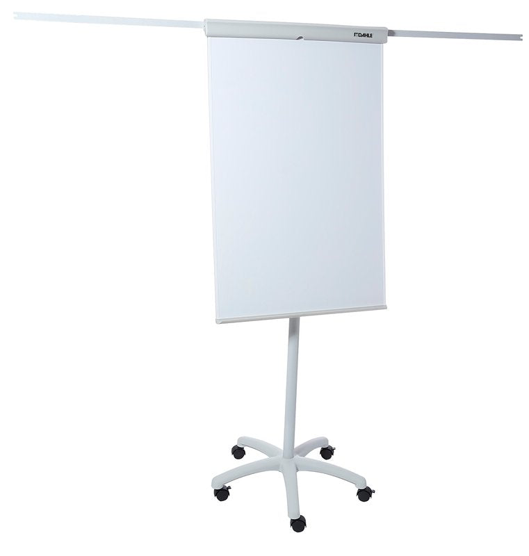 Lavagna portablocco magnetica su ruote - 100x70cm
