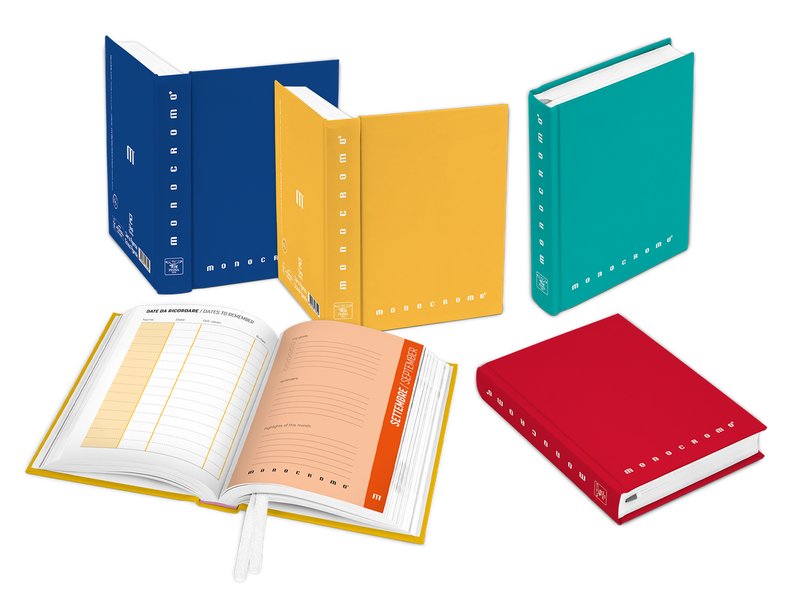 Diario Monocromo The Original - data libera - 12 mesi