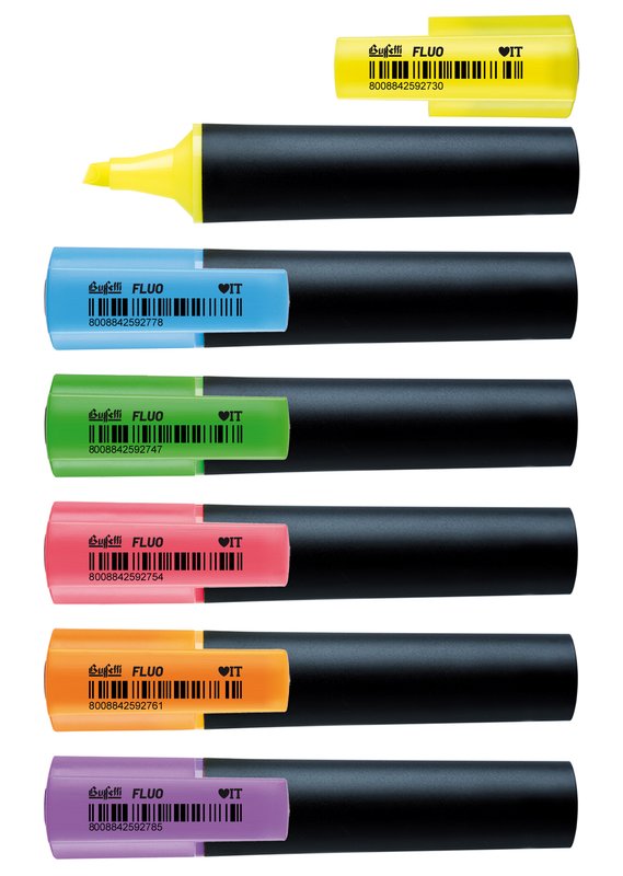Evidenziatore Fluo apertura Twist