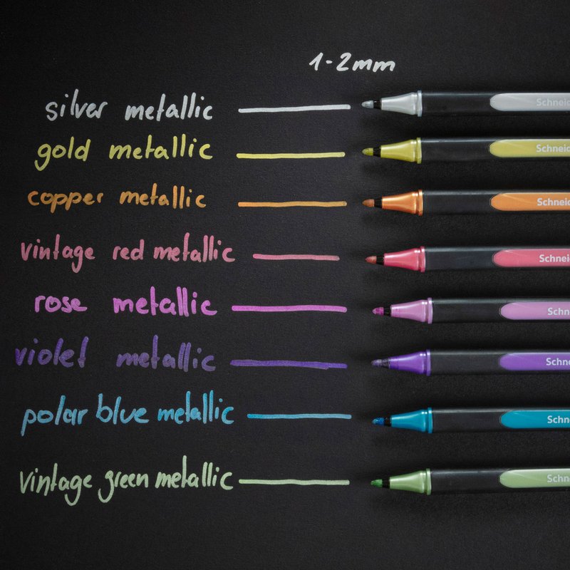 Astuccio 6 Metallics Marker