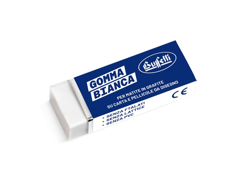 Gomma bianca - pvc-free - bianco