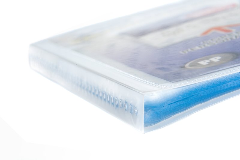 Portalistini personalizzabile  - 60 buste - 30x22 cm - bianco trasparente
