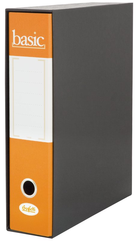 Raccoglitore  Basic - Formato Protocollo - Dorso 8 cm - giallo