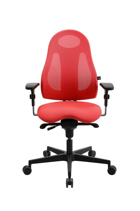 Sedia operativa Ergo Confort - corallo