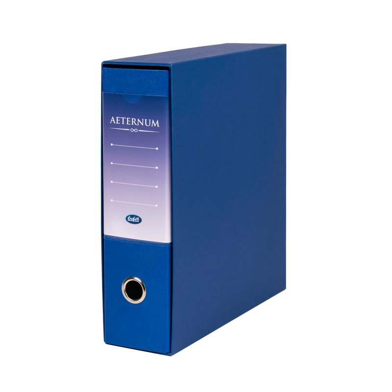 Raccoglitore Aeternum- Formato Commerciale - Dorso 8 cm - blu