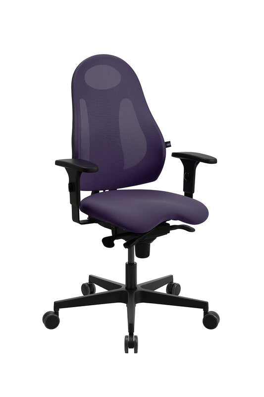 Sedia operativa Ergo Confort - blu violaceo