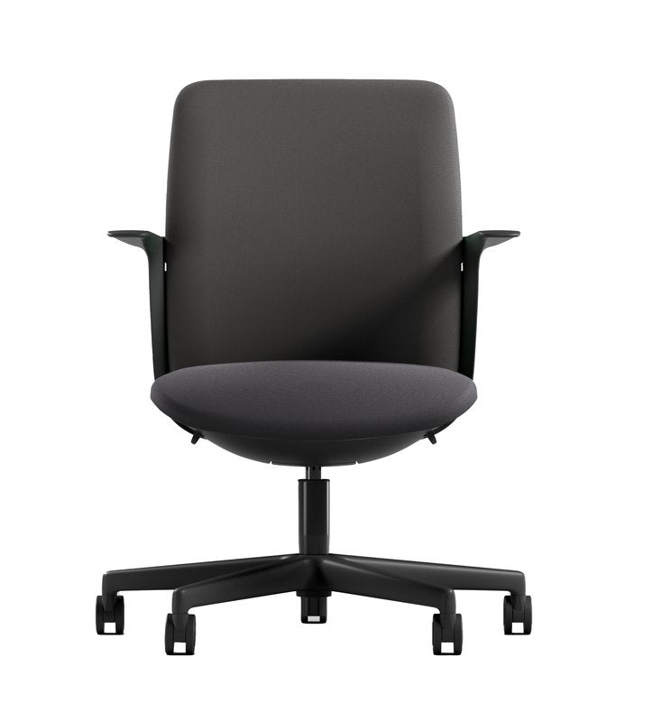 sedia interlocutoria City Life S - grigio scuro