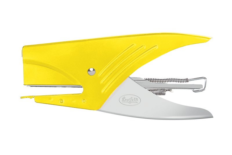 Cucitrice a pinza fluo - passo 6/4 mm - giallo