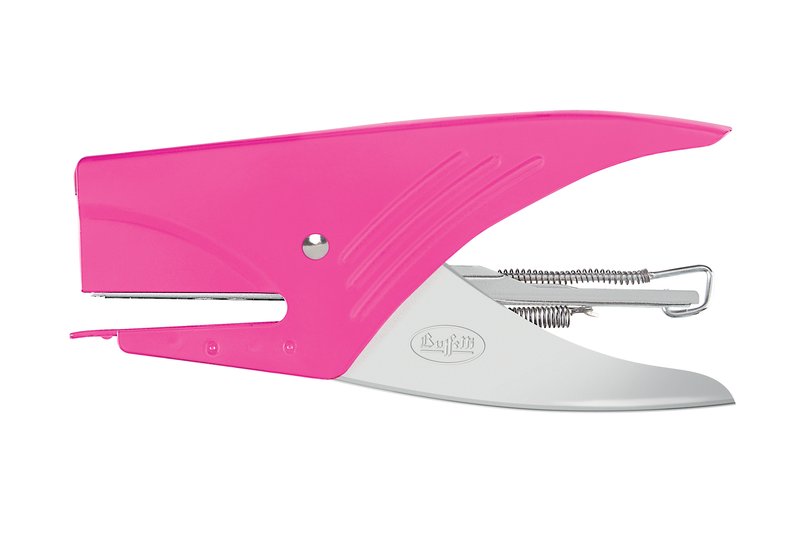 Cucitrice a pinza fluo - passo 6/4 mm - fucsia