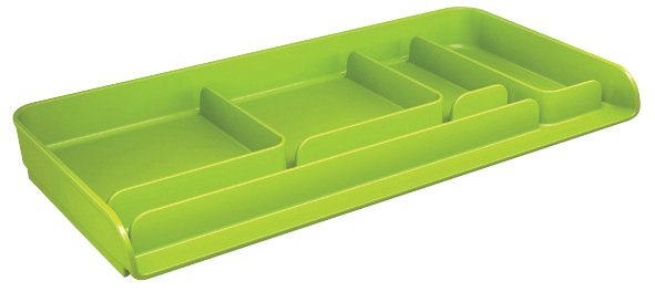 Portacancelleria Plastic Desk - colore verde