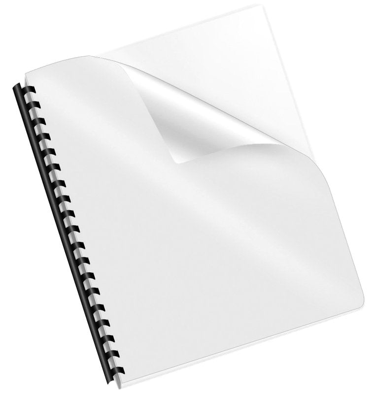 Copertine in PVC per rilegatura - trasparente - 150 µm