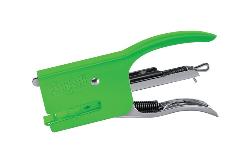 Mini cucitrice a pinza fluo - verde