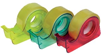Nastro adesivo in PPL silenzioso con chiocciola - 10 m x 15 mm