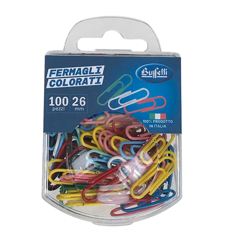 Fermagli n. 2 - colori assortiti