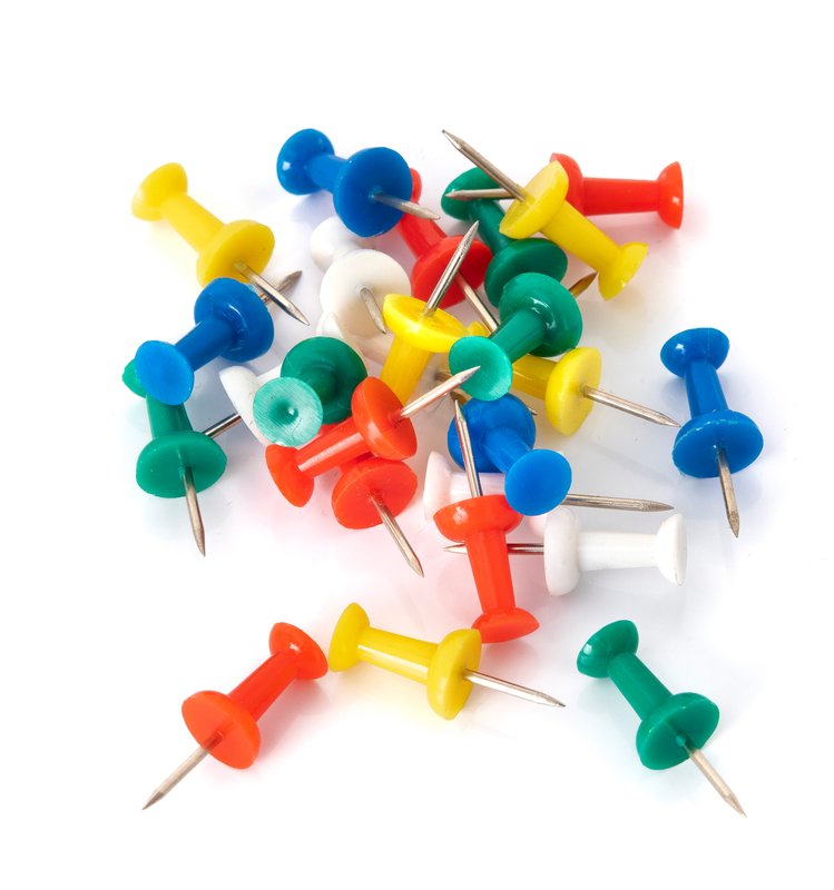 Spilli cartografici - colori assortiti