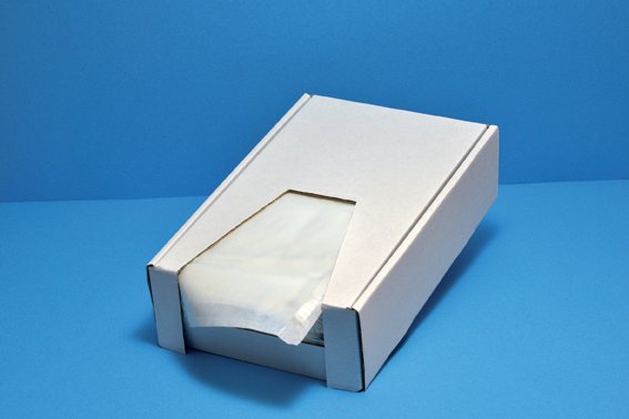 Buste adesive neutre per documenti postali - 235x125 mm - conf. 100 pz.