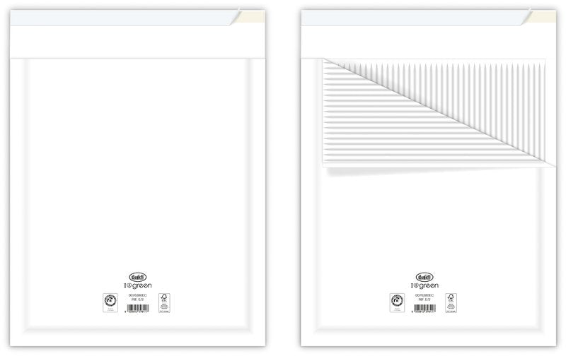 Buste imbottite 100% in carta - Formato interno 22x26 cm