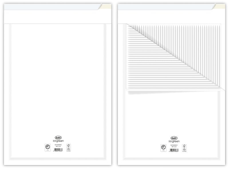 Buste imbottite 100% in carta - Formato interno 24x33 cm