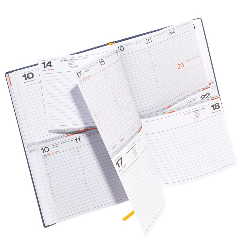 Settimanale Week&Day blocco fisso - 2026 - f.to 16,5x23,5 cm