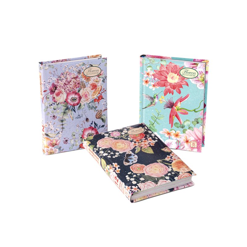 Diario Pigna Flowers - data libera - 16 mesi