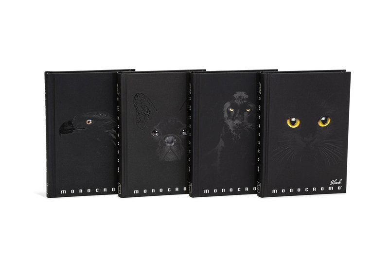 Diario data libera 12 mesi 320 pagine Monocromo Black