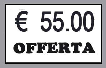 Etichette permanenti 26 x 19 mm