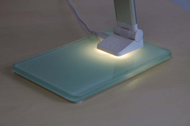 Lampada da scrivania - led - Popy - argento