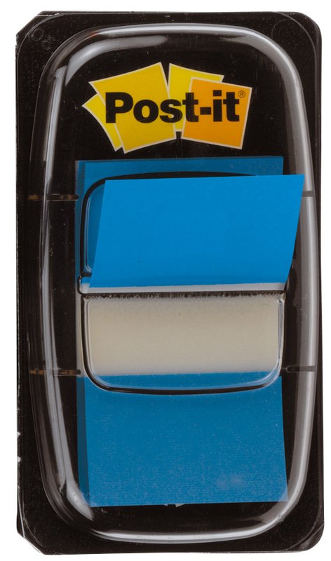 Segnapagina Post-it Index 680 - 25,4x43,2 mm - blu